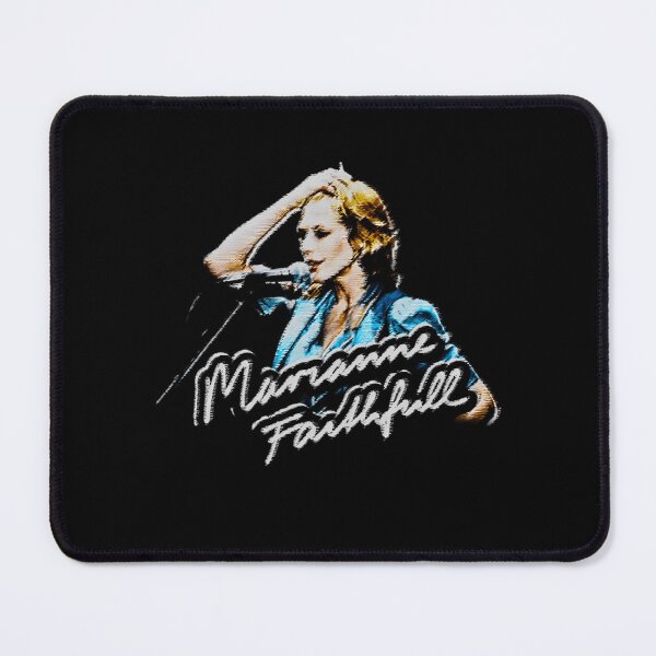 Item preview, Singer Marianne Faithfull Live Performance Pose designed and sold by EdaEichmann.