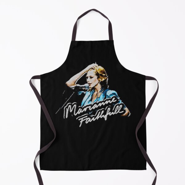Item preview, Singer Marianne Faithfull Live Performance Pose designed and sold by EdaEichmann.