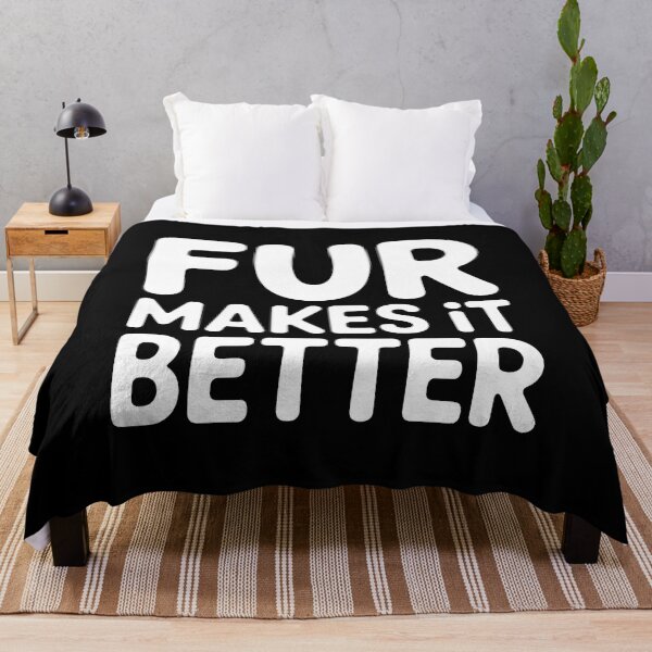 Item preview, Fur Makes It Better Pet Lover Design designed and sold by GiaoCalonas.
