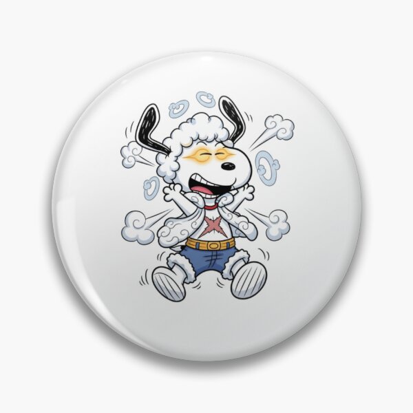 Item preview, Peanuts Snoopy as Luffy Gear 5   designed and sold by Kovacekau.