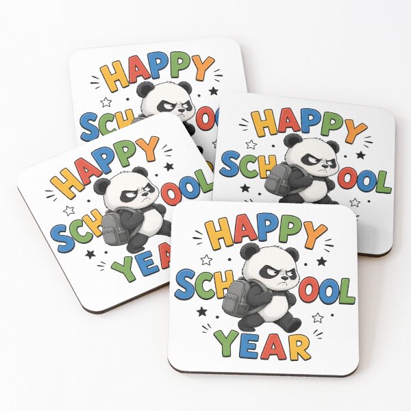 Item preview, Grumpy Panda Happy School Year designed and sold by M.Store.