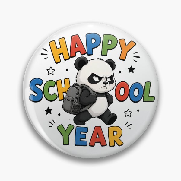 Item preview, Grumpy Panda Happy School Year designed and sold by M.Store.
