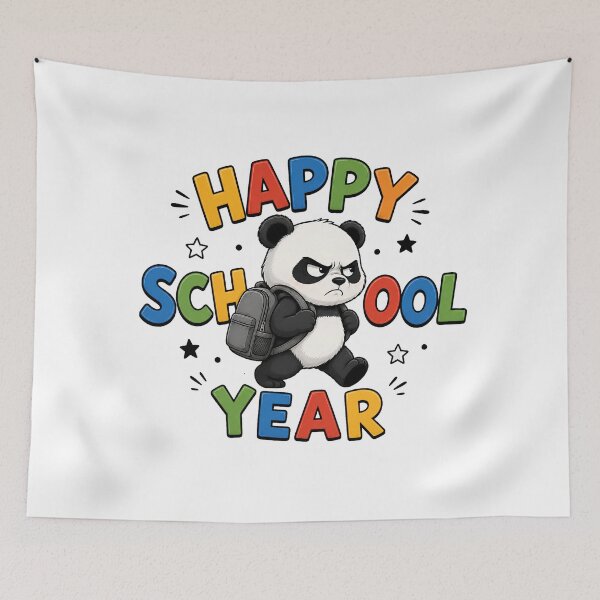 Item preview, Grumpy Panda Happy School Year designed and sold by M.Store.