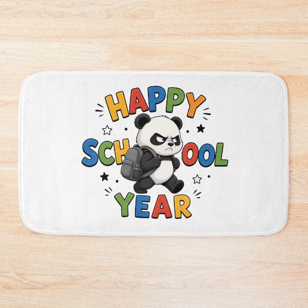 Item preview, Grumpy Panda Happy School Year designed and sold by M.Store.
