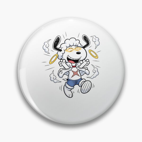 Item preview, Peanuts Snoopy as Luffy Gear 5   designed and sold by Kovacekau.