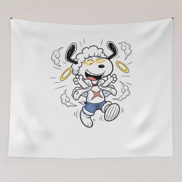 Item preview, Peanuts Snoopy as Luffy Gear 5   designed and sold by Kovacekau.