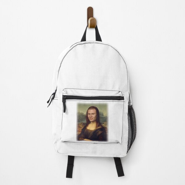 Item preview, Haaland Erling Mona Lisa Funny Soccer Art Parody designed and sold by HempressBeads.