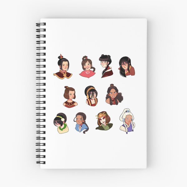 Item preview, Atla Girls Sticker Sheet designed and sold by DigitalEmpower.