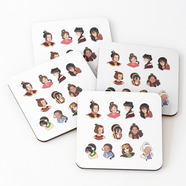 Item preview, Atla Girls Sticker Sheet designed and sold by DigitalEmpower.