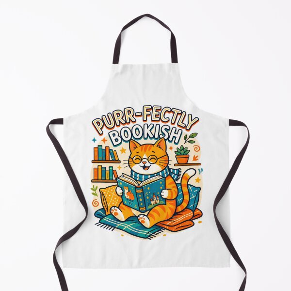 Item preview, PURR-FECTLY BOOKISH designed and sold by LibicoStore.