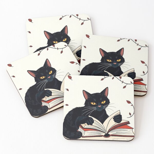 Item preview,  Black Cat Reading Books designed and sold by swara-2016.