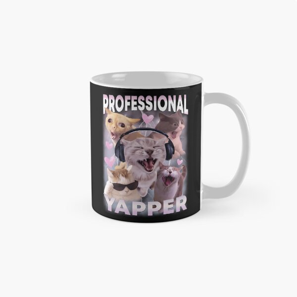 Item preview, Cat Professional Yapper Funny Meme designed and sold by rykerres.