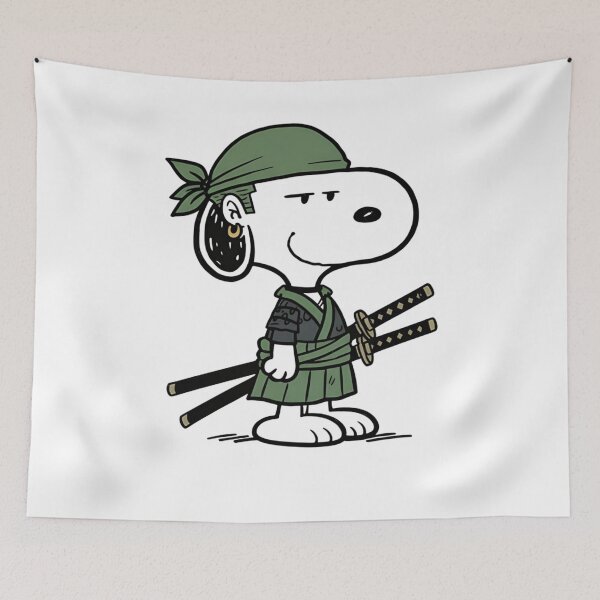 Item preview, Peanuts Snoopy Cosplay Roronoa Zoro   designed and sold by Kovacekau.