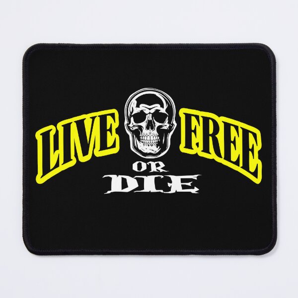Item preview, Live Free or Die Retro skull graphic designed and sold by Colorfulman.