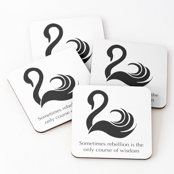 Item preview, Sometimes Rebellion Is The Only Course Of Wisdom Quote designed and sold by PrintBro.