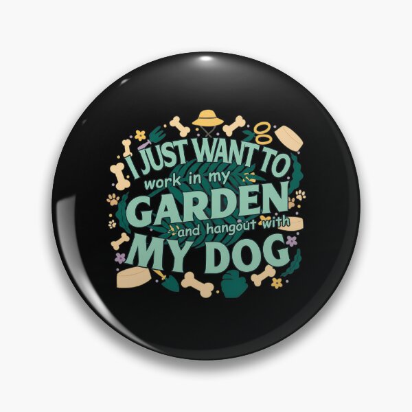 Item preview, Garden Dog Lover Work Garden Hangout Dog Life designed and sold by GiaoCalonas.