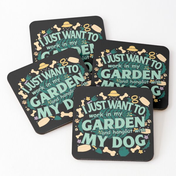 Item preview, Garden Dog Lover Work Garden Hangout Dog Life designed and sold by GiaoCalonas.