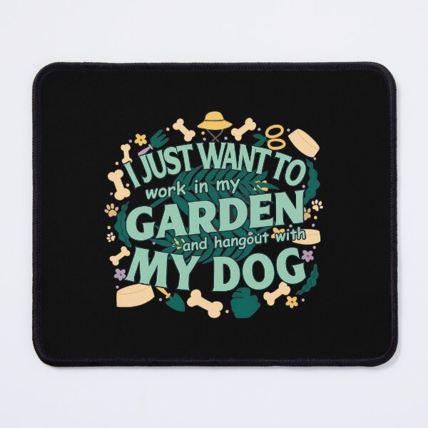 Item preview, Garden Dog Lover Work Garden Hangout Dog Life designed and sold by GiaoCalonas.