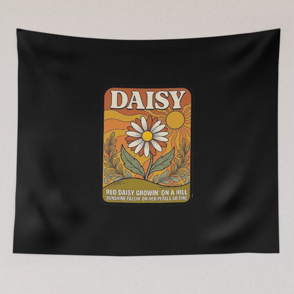 Item preview, Red Daisy Billy Strings Pop Art designed and sold by KandiCooks.