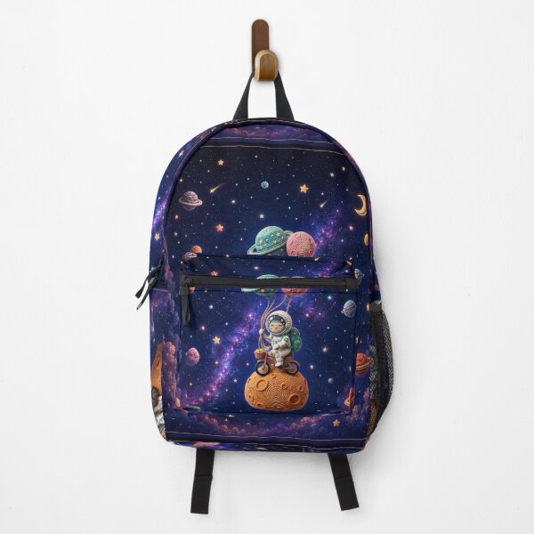 Item preview, Cute Crochet Astronaut Riding Moon Sticker designed and sold by Rohan132.