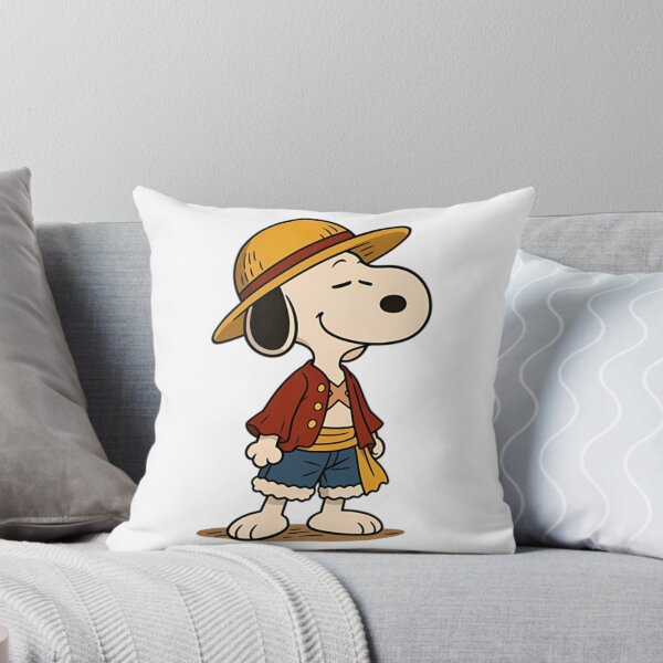 Item preview, Peanuts Snoopy OnePiece Luffy   designed and sold by Kovacekau.