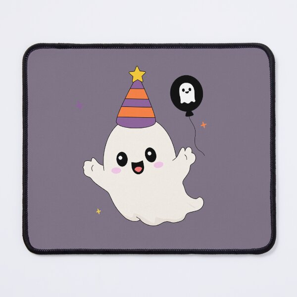 Item preview, Cute Birthday Party Ghost with Hat and Ghost Balloon Sticker designed and sold by Teenidesign .
