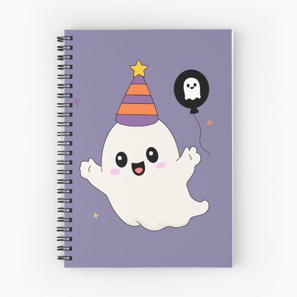 Item preview, Cute Birthday Party Ghost with Hat and Ghost Balloon Sticker⁠ designed and sold by Teenidesign .