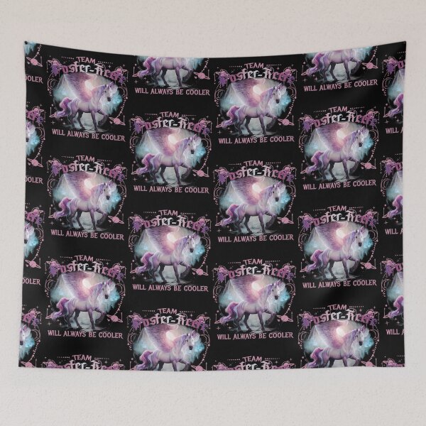 Item preview, Team Foster Keefe Will Always Be Cooler Unicorn Fantasy Magic designed and sold by PrintBro.