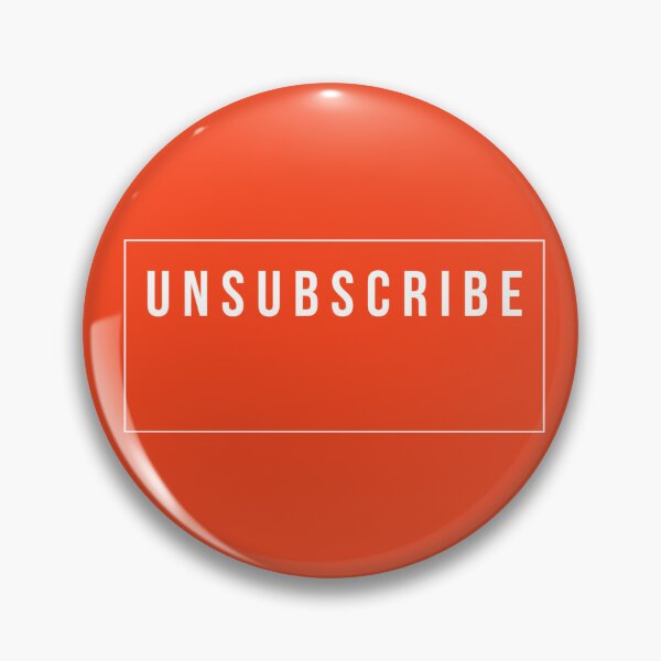 Item preview, Unsubscribe Button Minimalist Retro UI Email Graphic designed and sold by Gameshalah's Designs Hub.