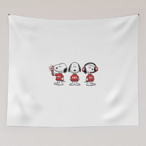 Item preview, Cute BTS Kpop Snoopy designed and sold by KandiCooks.