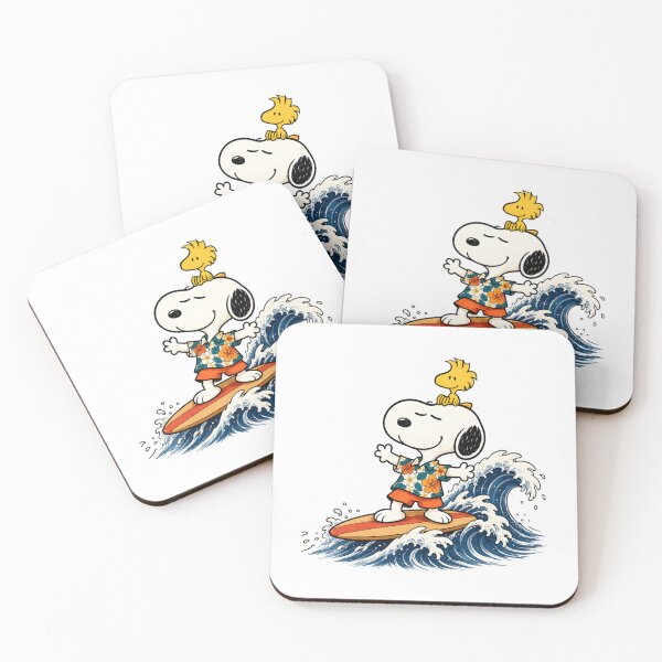 Item preview, Peanuts Snoopy Surfing   designed and sold by Kovacekau.