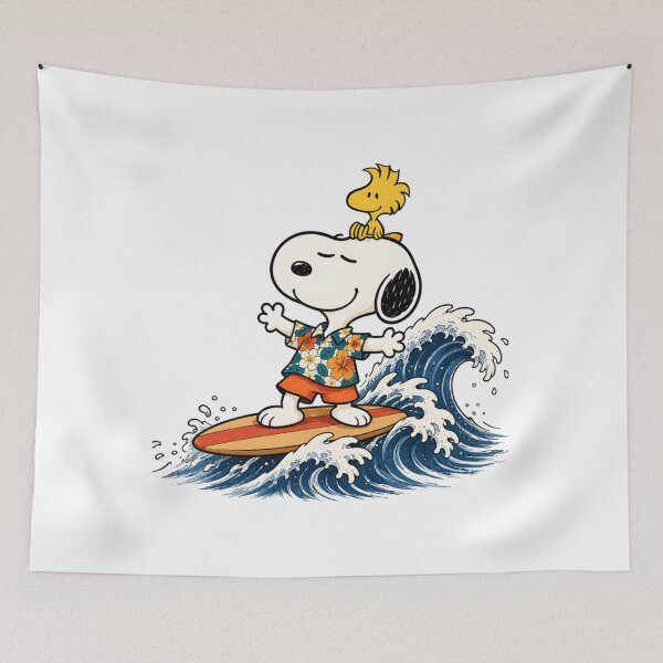 Item preview, Peanuts Snoopy Surfing   designed and sold by Kovacekau.