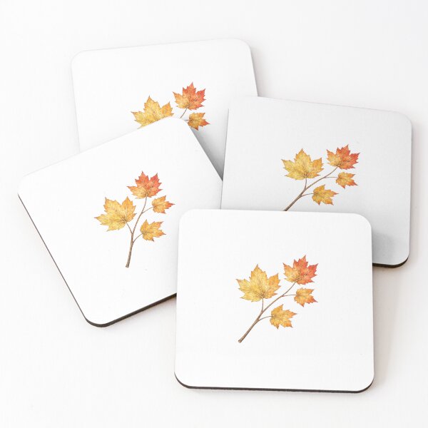 Item preview, Maple Leaf Branch Clipart | Watercolor Botanical Branch | Autumn Botanical Art designed and sold by Nolmo.