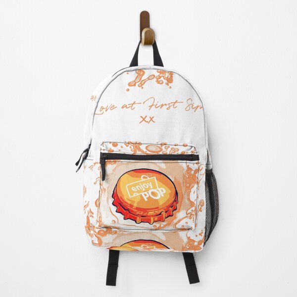 Item preview, "Orange Rush Bottle Cap" designed and sold by Enjoy Artwork .