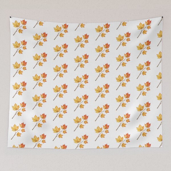 Item preview, Maple Leaf Branch Clipart | Watercolor Botanical Branch | Autumn Botanical Art designed and sold by Nolmo.