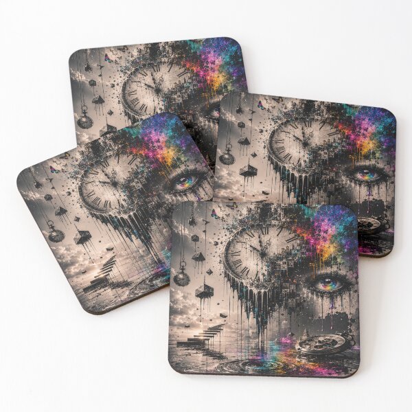 Item preview, Echoes Beyond Time - Surreal Dreamscape designed and sold by Personiq Kaleido.