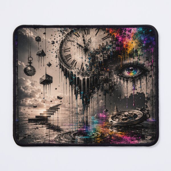 Item preview, Echoes Beyond Time - Surreal Dreamscape designed and sold by Personiq Kaleido.