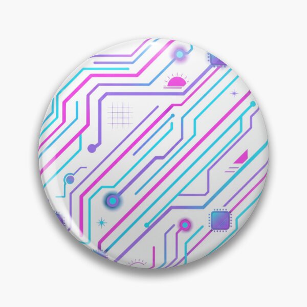 Item preview, Synthwave Circuits (Embiggened) designed and sold by Curry.