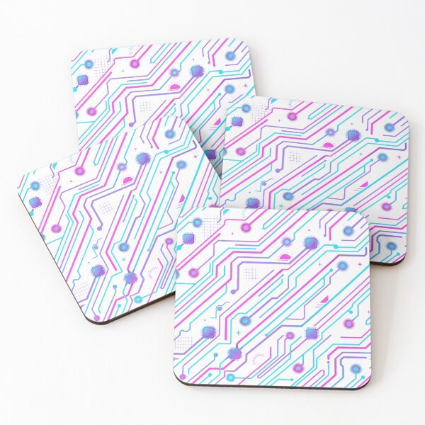 Item preview, Synthwave Circuits (Embiggened) designed and sold by Curry.