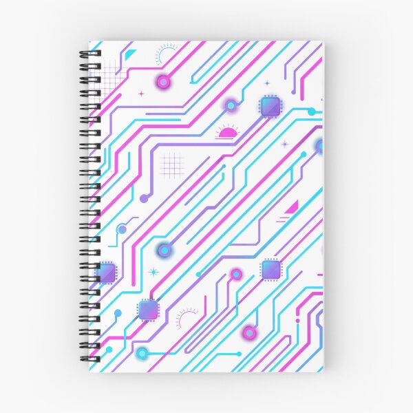 Item preview, Synthwave Circuits (Embiggened) designed and sold by Curry.