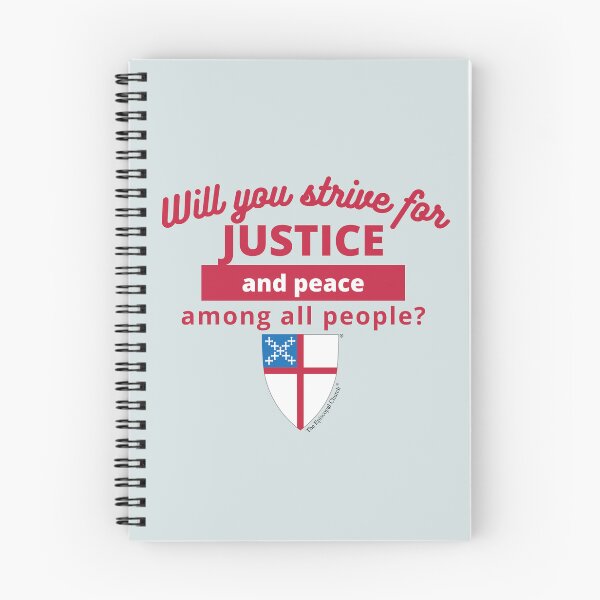 Item preview, Justice and Peace Among All People - The Episcopal Church™ designed and sold by Canterbury Episcopal Campus Ministry at Texas Tech University .
