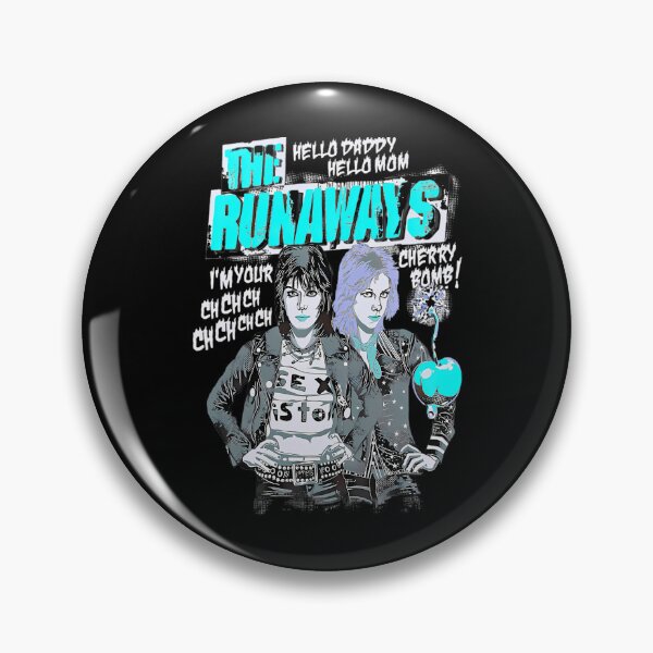 Item preview, The Runaways Cherry Bomb Rock Band Retro Art designed and sold by brycegeorg.