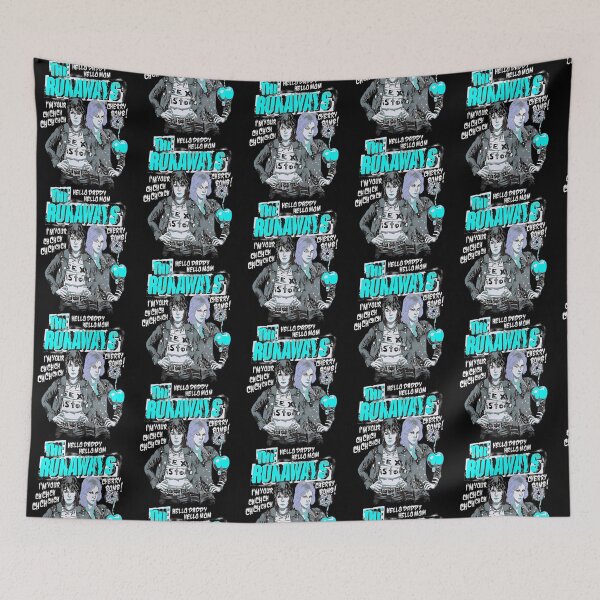 Item preview, The Runaways Cherry Bomb Rock Band Retro Art designed and sold by brycegeorg.