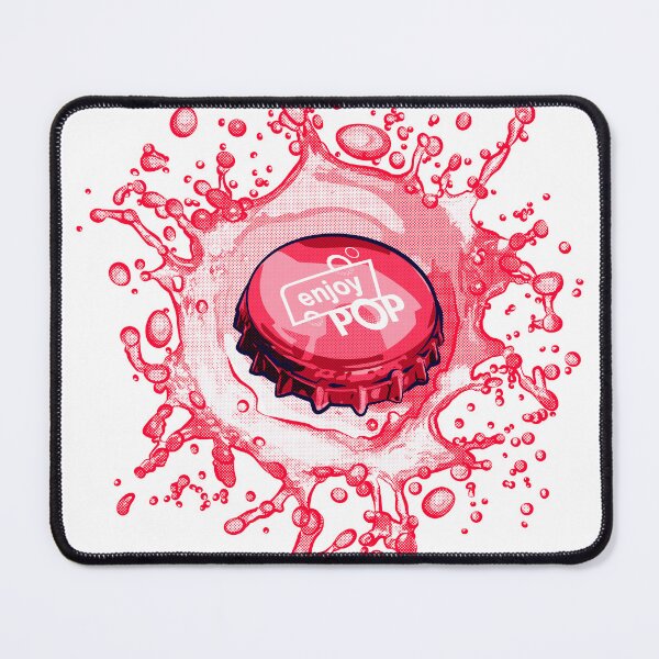 Item preview, "Cherry Pop Bottle Cap" designed and sold by Enjoy Artwork .