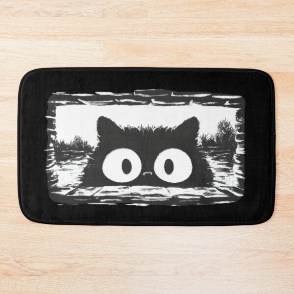 Item preview, Peeking big eyes cat designed and sold by Newrealis.