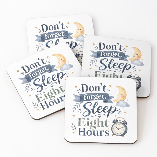 Item preview, Don't forget, Sleep eight hours designed and sold by nimmitrends.