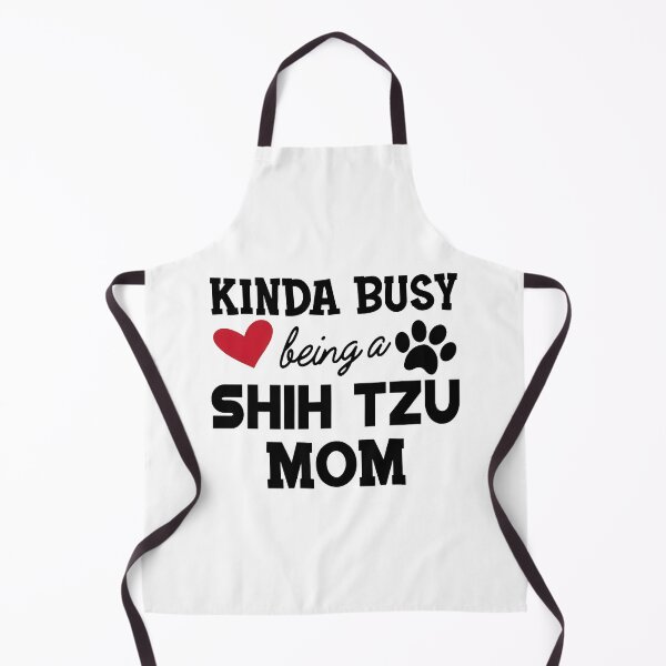 Item preview, Kinda Busy Shih Tzu Mom Heart Paw Design designed and sold by GiaoCalonas.