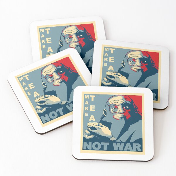 Item preview, Iroh Make Tea Not War designed and sold by DigitalEmpower.