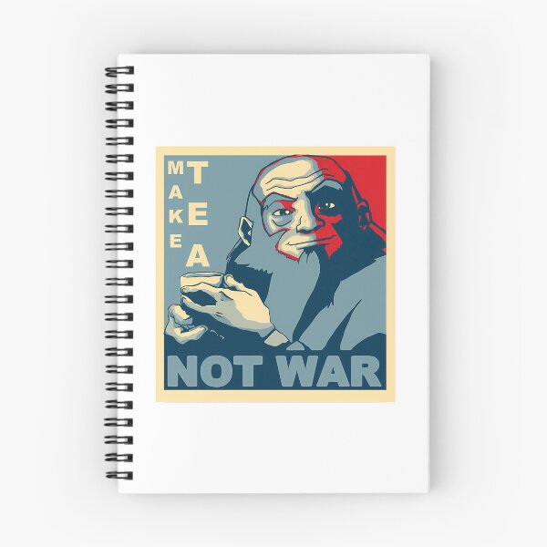 Item preview, Iroh Make Tea Not War designed and sold by DigitalEmpower.