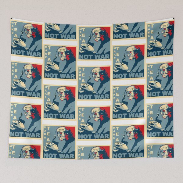 Item preview, Iroh Make Tea Not War designed and sold by DigitalEmpower.